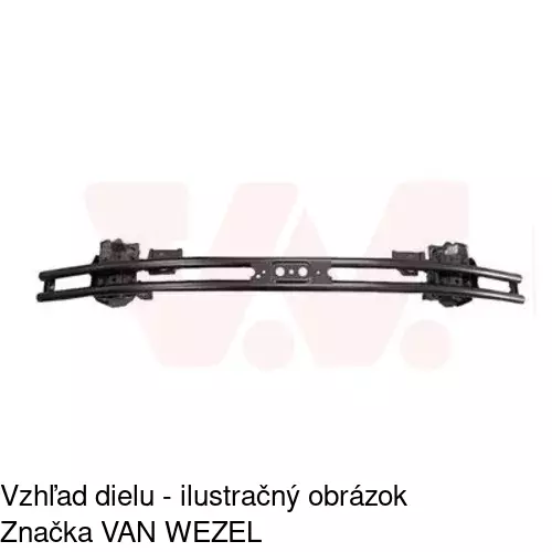 Výstuha nárazníka 742607-3 /POLCAR/ - obr. 1