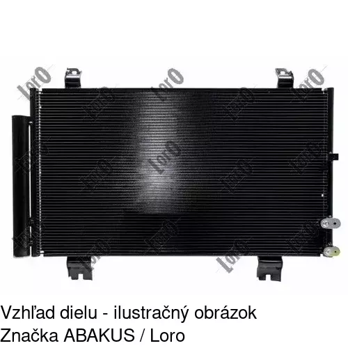 Chladiče klimatizácie POLCAR 8022K81K