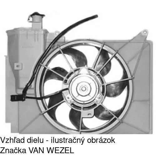 Ventilátory chladičov 810523W1 /POLCAR/ - obr. 2