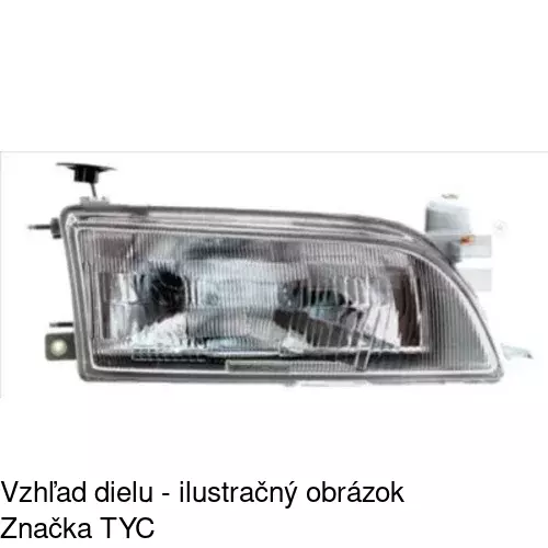 Hlavný reflektor POLCAR 811009-E