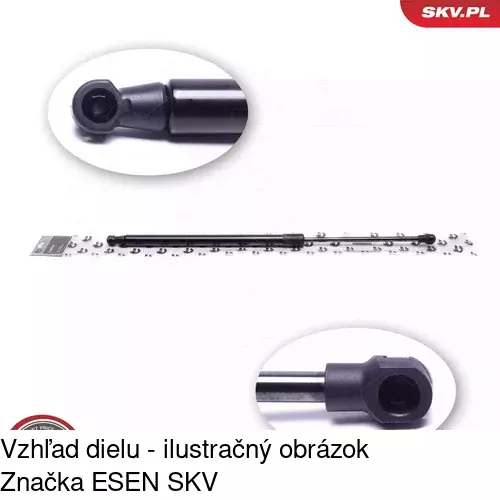 Plynová pružina 8112AB8D /POLCAR/ - obr. 4
