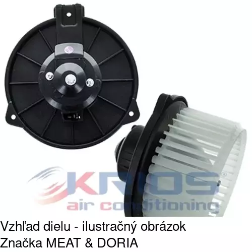 Ventilátory kúrenia 8114NU-2 /POLCAR/ - obr. 2