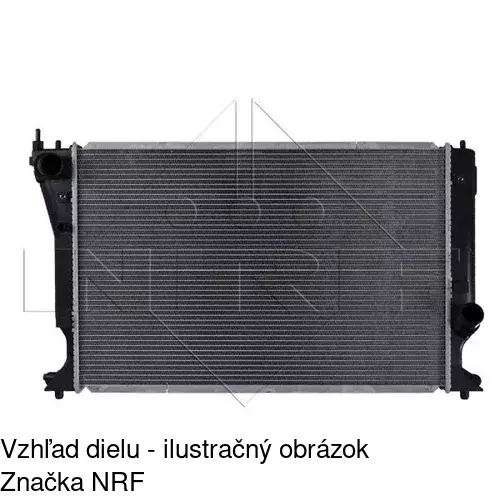 Chladiče vody POLCAR 8115081K