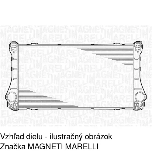 Chladiče vzduchu (Intercoolery) POLCAR 8117J81X