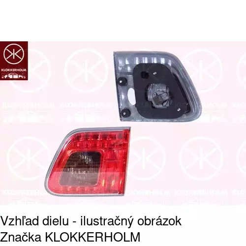 Zadné svetlo POLCAR 8127883V