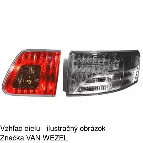 Zadné svetlo 8127883V /POLCAR/ - obr. 1