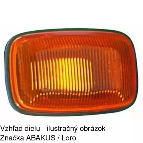 Bočná smerovka POLCAR 813419-6