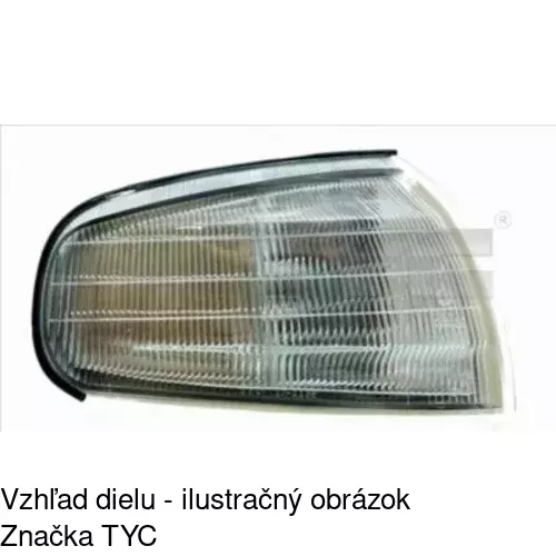 Obrysové svetlo POLCAR 8134190E