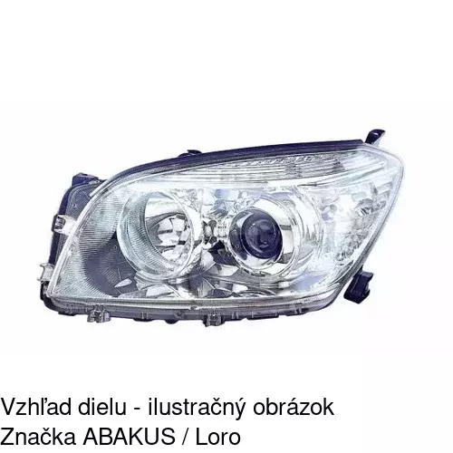 Hlavný reflektor 8148093E /POLCAR/ - obr. 3