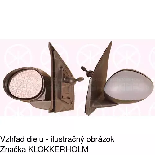 Vonkajšie zrkadlo 8153521E /POLCAR/ - obr. 3