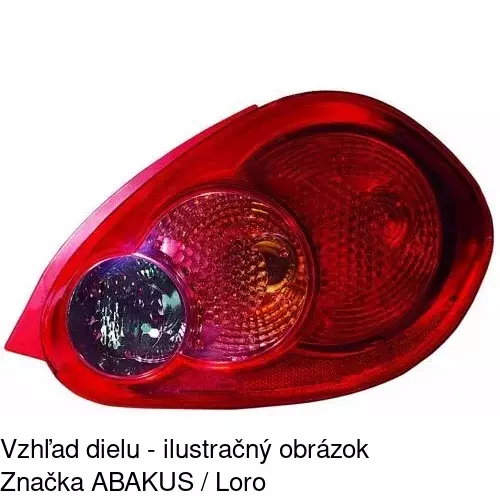 Zadné svetlo 8153880E /POLCAR/ - obr. 1
