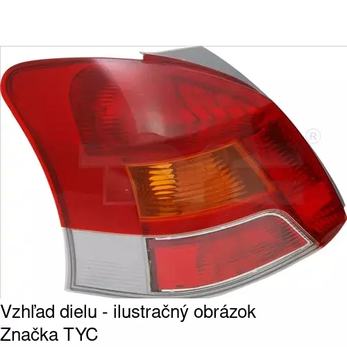 Zadné svetlo 817287-E /POLCAR/ - obr. 1