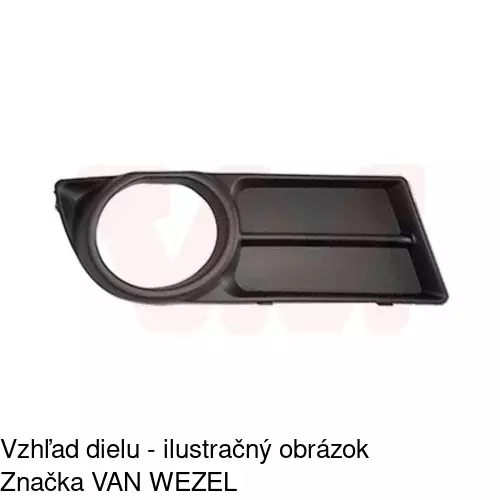 Kryt v nárazníku POLCAR 818627-2