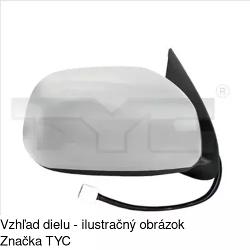 Vonkajšie zrkadlo 8192524M /POLCAR/ - obr. 1