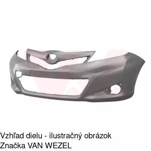 Predný nárazník 81B107 /POLCAR/ - obr. 1
