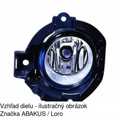 Hmlové svetlo - predné 81C230-E /POLCAR/ - obr. 5