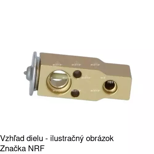 Expanzný ventil 8UW351239081 /POLCAR/ - obr. 4