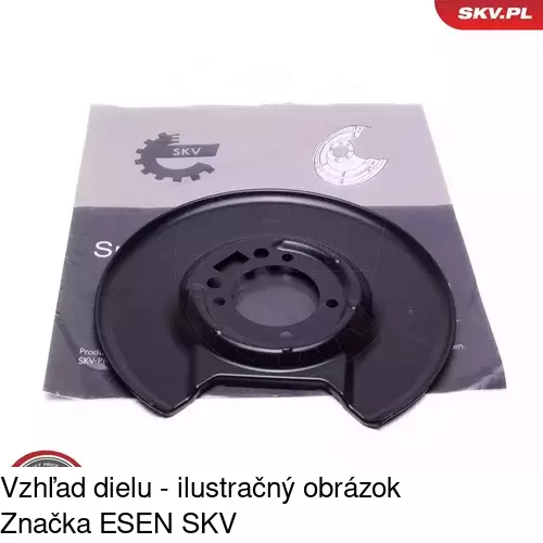 Brzdovy štít 9023OT-5 /POLCAR/ - obr. 1
