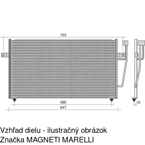 Chladiče klimatizácie POLCAR 9040K8C2S