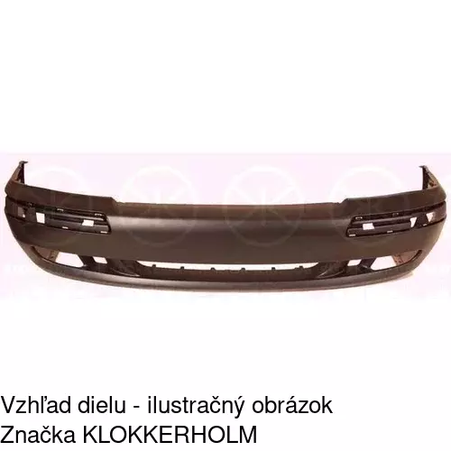 Predný nárazník POLCAR 904107