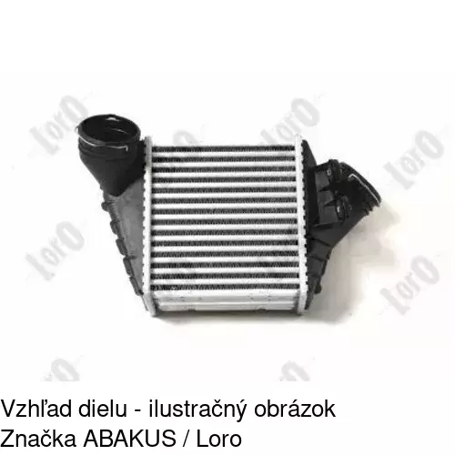 Chladiče vzduchu (Intercoolery) 9501J81X /POLCAR/ - obr. 1