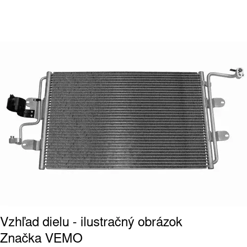 Chladiče klimatizácie 9501K8C1 /POLCAR/ - obr. 1