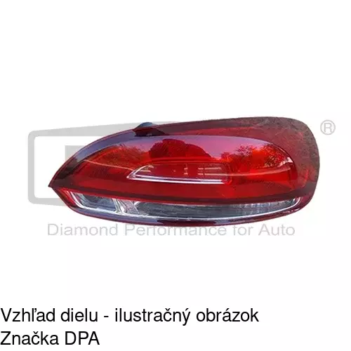 Zadné svetlo POLCAR 951188-V