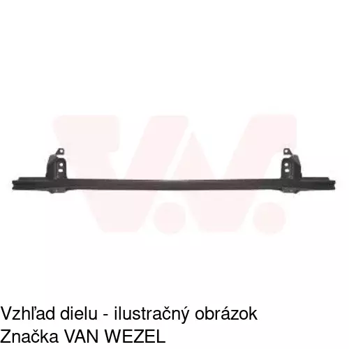 Výstuha nárazníka 951307-7 /POLCAR/ - obr. 2
