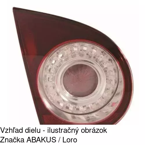 Zadné svetlo 9513871E /POLCAR/ - obr. 4