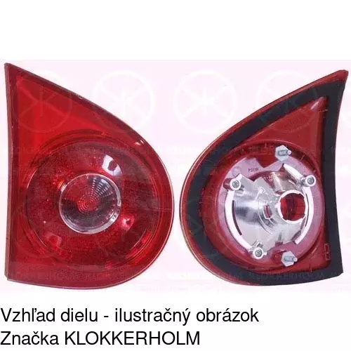 Zadné svetlo 9513872E /POLCAR/ - obr. 1
