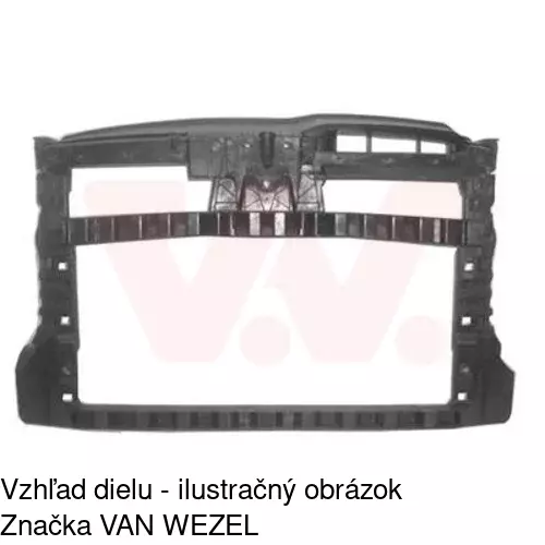 Predné čelo 951804QT /POLCAR/ - obr. 2
