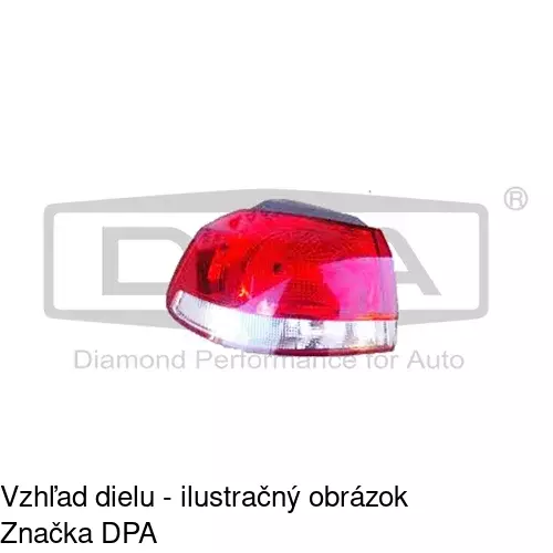 Zadné svetlo 9518872E /POLCAR/ - obr. 2