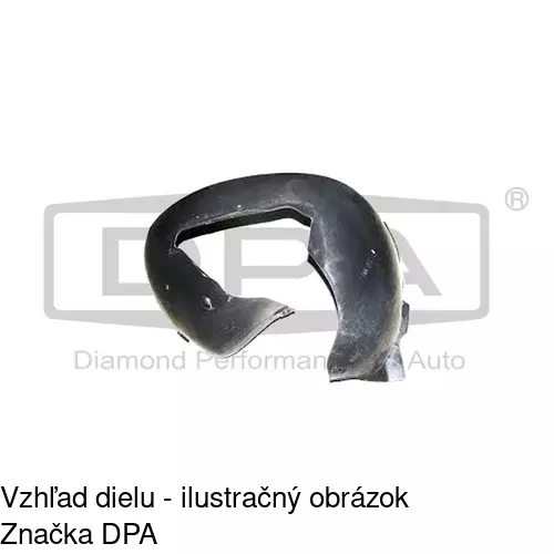 Podblatník (plast) 9518FP3Q /POLCAR/ - obr. 1