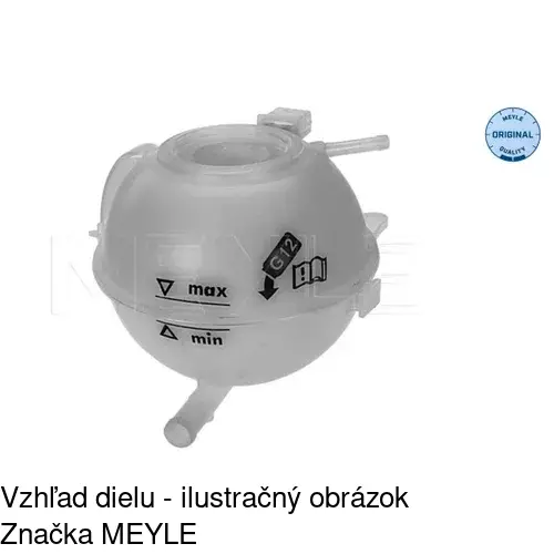 Nádržky vyrovnávacie 9525ZB-1 /POLCAR/ - obr. 2