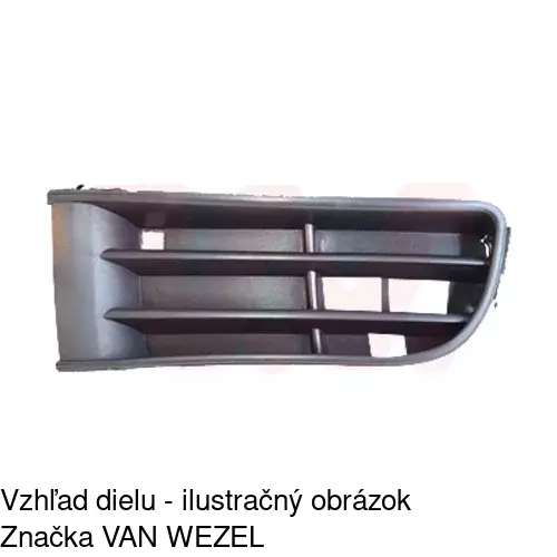 Kryt v nárazníku 952627-3 /POLCAR/