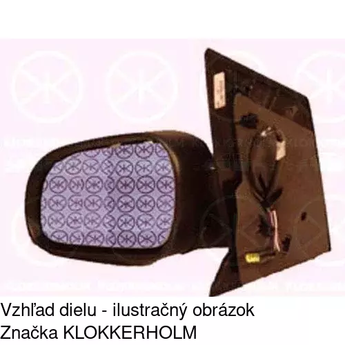 Rám vonkajšieho zrkadla 953055PM /POLCAR/ - obr. 2