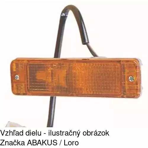 Predná smerovka 9531192R /POLCAR/ - obr. 5