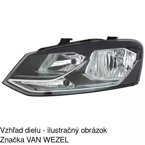 Hlavný reflektor 9533096H /POLCAR/ - obr. 5