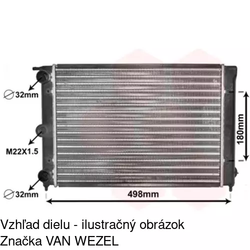 Chladiče vody 953408-1 /POLCAR/ - obr. 4