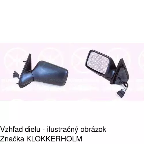 Vonkajšie zrkadlo 9538516M /POLCAR/ - obr. 3