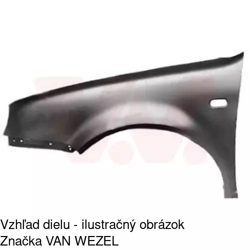 Predný blatník 954101-J /POLCAR/ - obr. 2