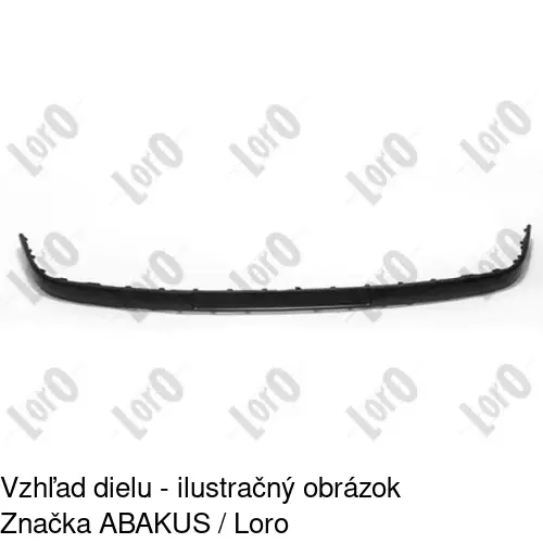 Lišta nárazníka 9541071Q /POLCAR/ - obr. 1