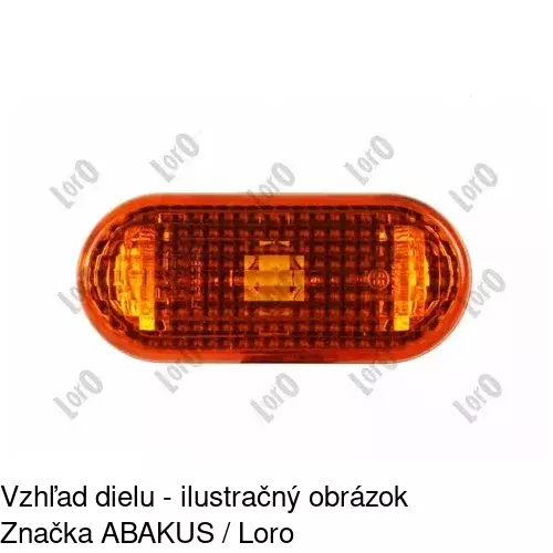 Bočná smerovka POLCAR 9541192E