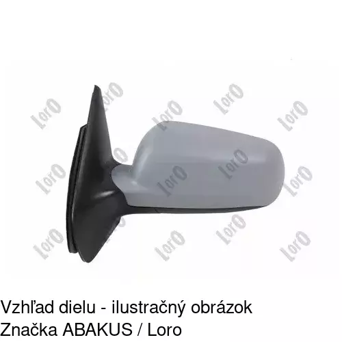 Vonkajšie zrkadlo 9541515M /POLCAR/ - obr. 1