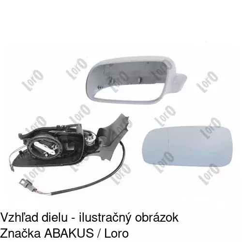 Vonkajšie zrkadlo 9541524M /POLCAR/ - obr. 5