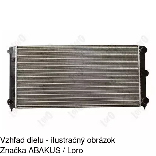 Chladiče vody 954608-3 /POLCAR/ - obr. 4