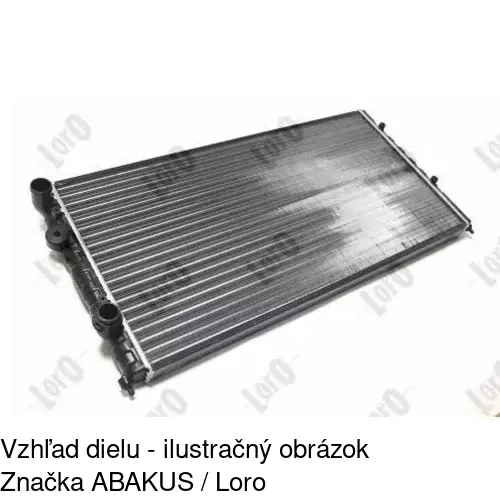Chladiče vody 954708A2 /POLCAR/ - obr. 2
