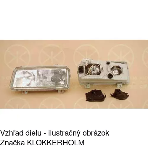 Hlavný reflektor 954710-E /POLCAR/ - obr. 2