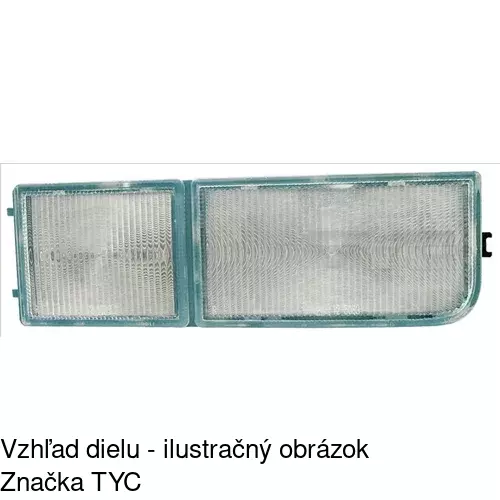 Záslepka hmlovky POLCAR 9547301R