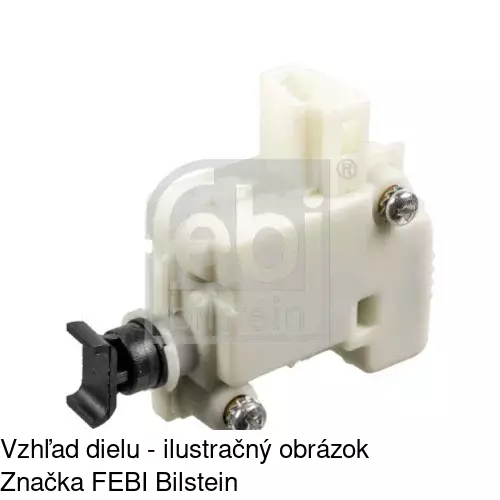 Motorček zámku 9548ZS-1 /POLCAR/ - obr. 1